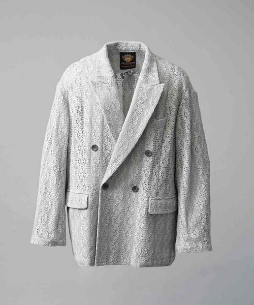 MAISON SPECIAL(メゾンスペシャル)の「《UNISEX》【LIMITED EDITION】Prime-Over Peaked Lapel Double Tailored Jacket/プライムオーバーピークトラペルダブルテーラードジャケット【MAISON SPECIAL/メゾンスペシャル】(テーラードジャケット・メンズ・グレー/ブラック/その他3/チャコールグレー/ライトグレー/ラベンダー/ダークブラック/その他2/その他1/その他4/アイボリー・2/1)」の18枚目の写真