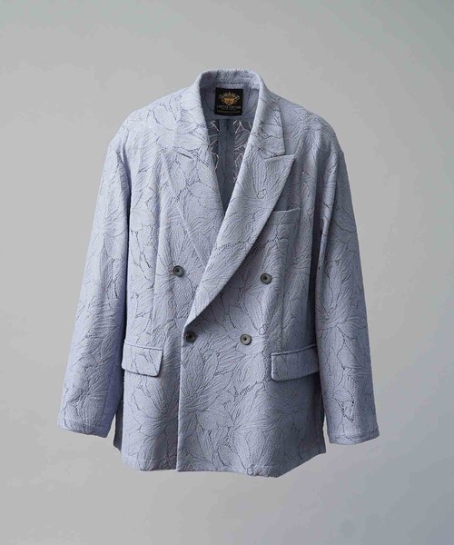 MAISON SPECIAL(メゾンスペシャル)の「《UNISEX》【LIMITED EDITION】Prime-Over Peaked Lapel Double Tailored Jacket/プライムオーバーピークトラペルダブルテーラードジャケット【MAISON SPECIAL/メゾンスペシャル】(テーラードジャケット・メンズ・グレー/ブラック/その他3/チャコールグレー/ライトグレー/ラベンダー/ダークブラック/その他2/その他1/その他4/アイボリー・2/1)」の20枚目の写真