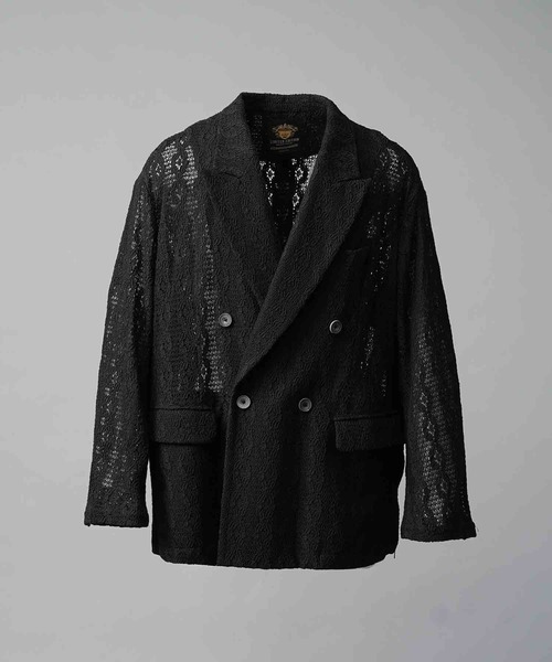 MAISON SPECIAL(メゾンスペシャル)の「《UNISEX》【LIMITED EDITION】Prime-Over Peaked Lapel Double Tailored Jacket/プライムオーバーピークトラペルダブルテーラードジャケット【MAISON SPECIAL/メゾンスペシャル】(テーラードジャケット・メンズ・グレー/ブラック/その他3/チャコールグレー/ライトグレー/ラベンダー/ダークブラック/その他2/その他1/その他4/アイボリー・2/1)」の22枚目の写真