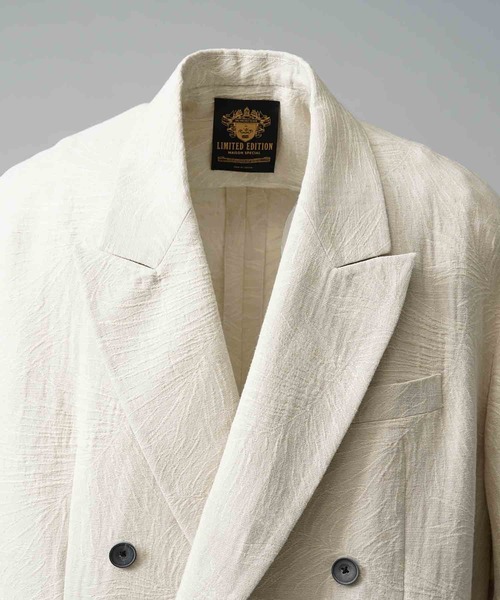 UNISEX》【LIMITED EDITION】Prime-Over Peaked Lapel Double Tailored