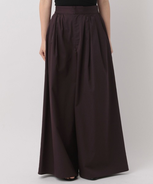 A part by(アパートバイ)の「リネンツイルタックパンツ(その他パンツ・レディース・アイボリー/ブラウン・SMALL/MEDIUM)」の16枚目の写真