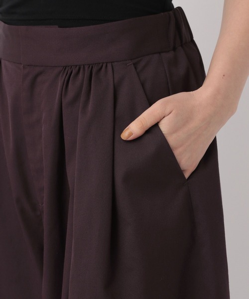 A part by(アパートバイ)の「リネンツイルタックパンツ(その他パンツ・レディース・アイボリー/ブラウン・SMALL/MEDIUM)」の20枚目の写真