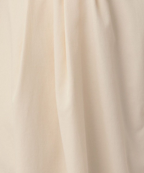 A part by(アパートバイ)の「リネンツイルタックパンツ(その他パンツ・レディース・アイボリー/ブラウン・SMALL/MEDIUM)」の10枚目の写真