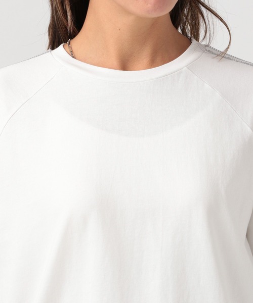 BAYFLOW（ベイフロー）の「スパンコールラインロングスリーブT（Tシャツ/カットソー・レディース・オフホワイト/ブラック・FREE）」の16枚目の写真