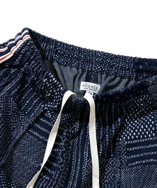 AOZORA(アオゾラ)の「AOZORA/アオゾラ 刺し子カットJQトラックパンツ(その他パンツ・メンズ・その他1・LARGE/X-LARGE/MEDIUM)」の6枚目の写真