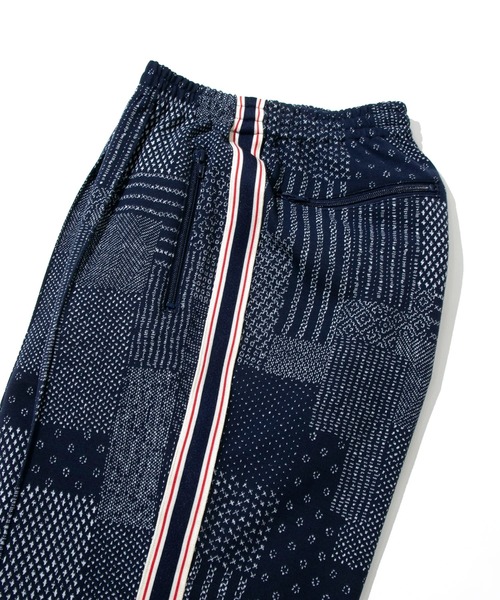 AOZORA(アオゾラ)の「AOZORA/アオゾラ 刺し子カットJQトラックパンツ(その他パンツ・メンズ・その他1・LARGE/X-LARGE/MEDIUM)」の9枚目の写真