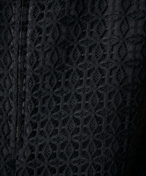 INED（イネド）の「レースブラウス【セットアップ対応】（シャツ/ブラウス・レディース・オフホワイト/ブラック・9号/11号）」の16枚目の写真