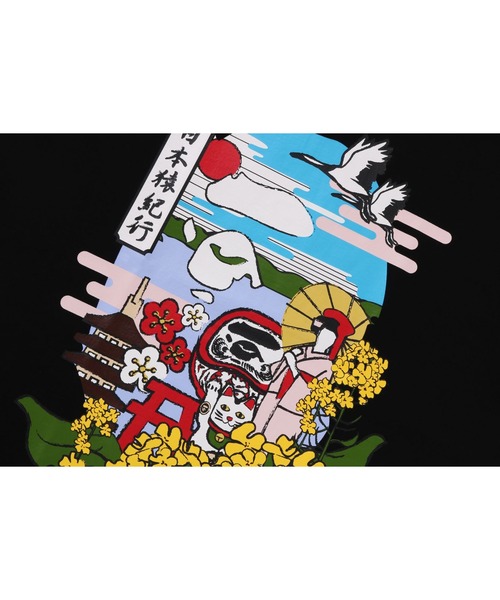 JAPAN CULTURE SPRING APE HEAD TEE（Tシャツ/カットソー）｜A