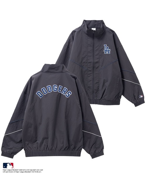 セール】【ユニセックス】MLBパイピングトラックジャケット（その他