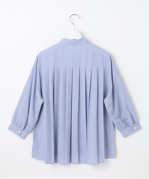 J.PRESS(ジェイプレス)の「【洗える】スパンローン バックプリーツ ブラウス(シャツ/ブラウス・レディース・ブルー系/ベージュ系/ピンク系・T13)」の17枚目の写真