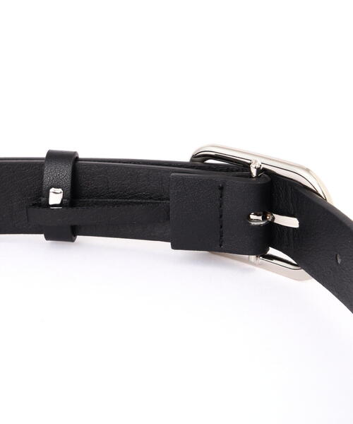 FREE'S MART（フリーズマート）の「◆ロングDカンベルト（ベルト・レディース・ブラック/ブラウン・ﾌﾘ-）」の7枚目の写真