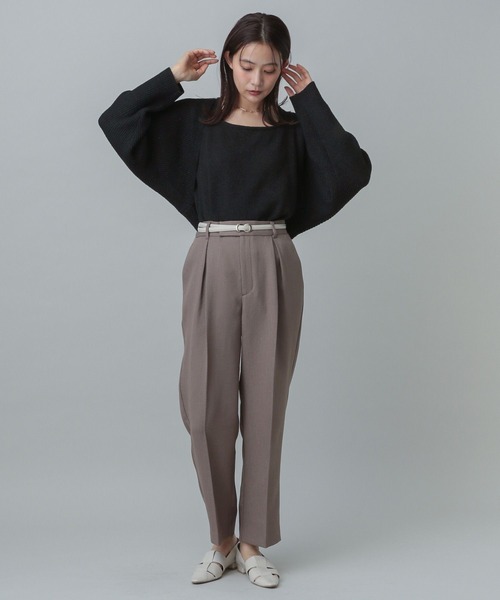 GLOBAL WORK（グローバルワーク）の「MATINEE LINE/ボレロ＊タンクセット/324564（その他トップス・レディース・オフホワイト/ブラック/ベージュ・MEDIUM/LARGE）」の12枚目の写真