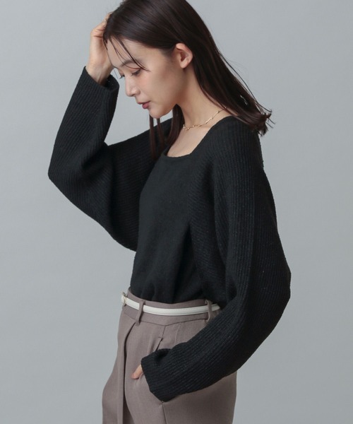 GLOBAL WORK（グローバルワーク）の「MATINEE LINE/ボレロ＊タンクセット/324564（その他トップス・レディース・オフホワイト/ブラック/ベージュ・MEDIUM/LARGE）」の14枚目の写真