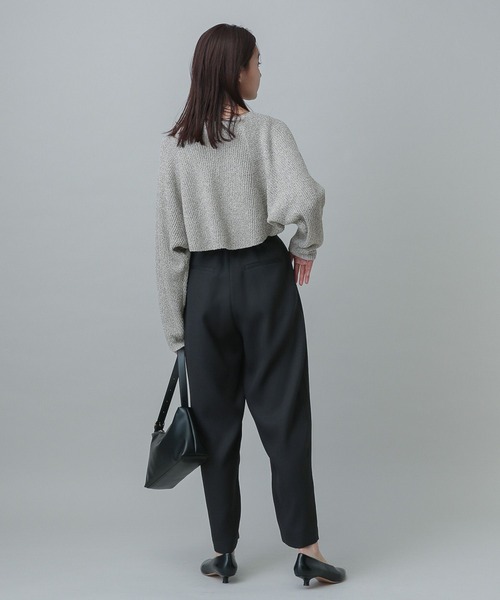 GLOBAL WORK（グローバルワーク）の「MATINEE LINE/ボレロ＊タンクセット/324564（その他トップス・レディース・オフホワイト/ブラック/ベージュ・MEDIUM/LARGE）」の6枚目の写真