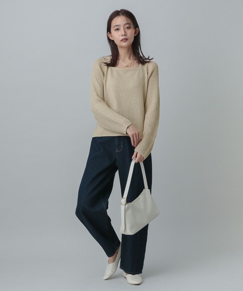 GLOBAL WORK（グローバルワーク）の「MATINEE LINE/ボレロ＊タンクセット/324564（その他トップス・レディース・オフホワイト/ブラック/ベージュ・MEDIUM/LARGE）」の15枚目の写真