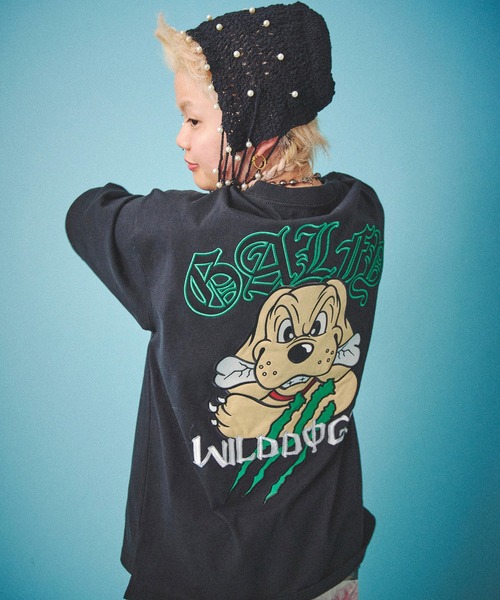 GALFY（ガルフィー）の「GALFY-覚醒ビーストTee(解)（Tシャツ/カットソー・メンズ・ホワイト/ブラック/パープル/ピンク/ライトグリーン/ブラック系2・L/XL）」の2枚目の写真