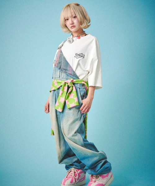 GALFY（ガルフィー）の「GALFY-覚醒ビーストTee(解)（Tシャツ/カットソー・メンズ・ホワイト/ブラック/パープル/ピンク/ライトグリーン/ブラック系2・L/XL）」の21枚目の写真