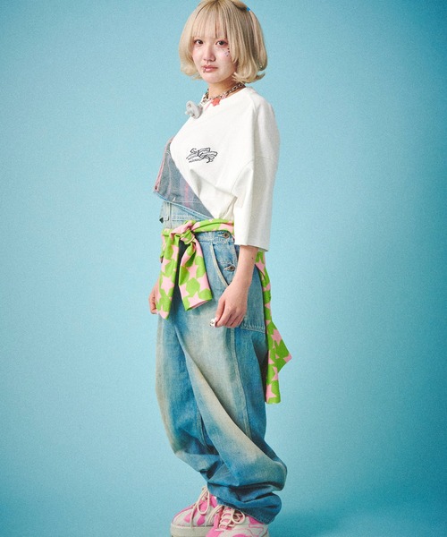 GALFY（ガルフィー）の「GALFY-覚醒ビーストTee(解)（Tシャツ/カットソー・メンズ・ホワイト/ブラック/パープル/ピンク/ライトグリーン/ブラック系2・L/XL）」の19枚目の写真