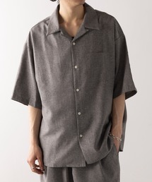 HAUS（ハウス）の「【HAUS】コンフォートオープンカラーシャツ 開襟シャツ（シャツ/ブラウス）」