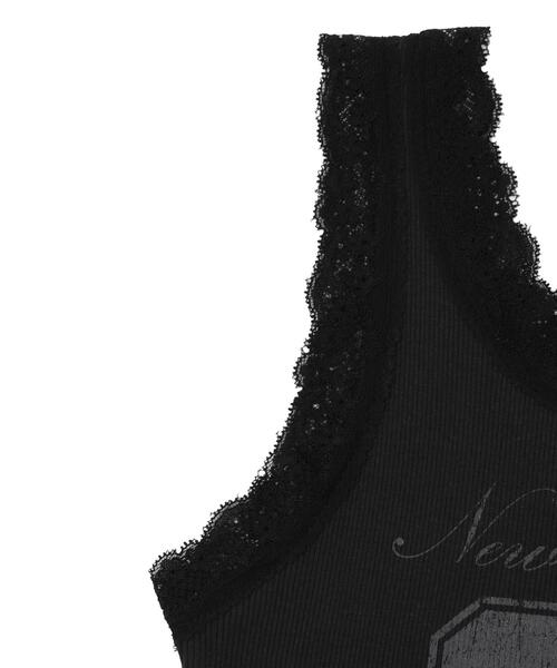 WEGO（ウィゴー）の「WEGO/グラフィックレースタンク（タンクトップ・レディース・ホワイト/ブラック/その他1・FREE）」の19枚目の写真