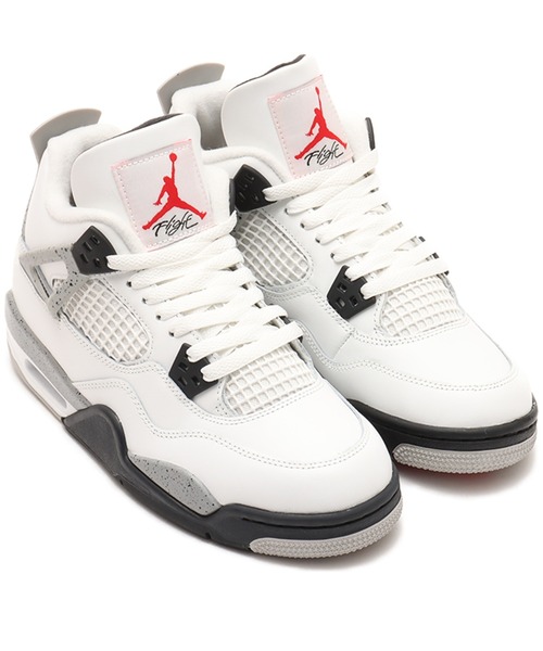 JORDAN BRAND（ジョーダンブランド）の「JORDAN BRAND AIR JORDAN 4 RETRO OG (GS) / ジョーダンブランド エア ジョーダン 4 レトロ OG GS / NIKE【SP】（スニーカー・レディース・ホワイト・24.0cm/24.5cm/25.0cm/23.0cm/23.5cm）」の4枚目の写真