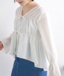 RETRO GIRL（レトロガール）の「アソートリボンBL（シャツ/ブラウス）」