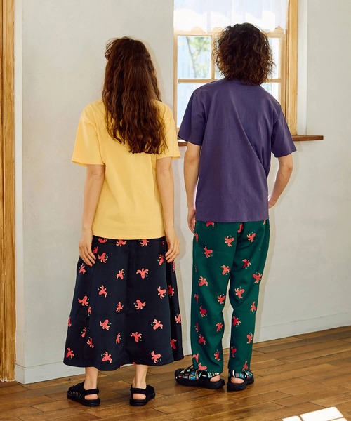 go slow caravan（ゴースローキャラバン）の「USA/C ヒッピーロゴ TEE（Tシャツ/カットソー・メンズ・イエロー/バイオレット/ホワイト・X-LARGE/LARGE/MEDIUM/SMALL）」の20枚目の写真