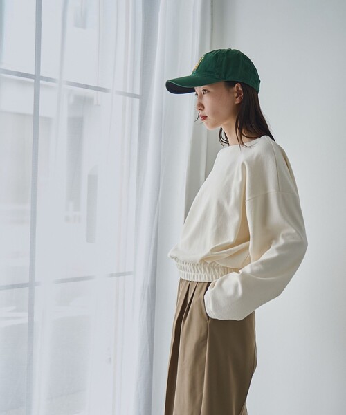 RONEL(ロネル)の「【防しわ/マシンウォッシュ】ネップジョーゼットツイストプルオーバー(Tシャツ/カットソー・レディース・ブラック/ライトブルー/ホワイト・S/M/L)」の7枚目の写真