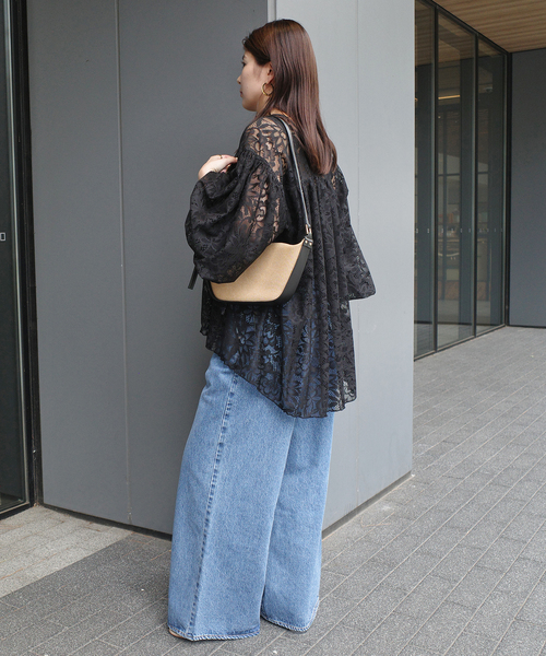 SLOBE IENA(スローブイエナ)の「QUIITO/キート LACE PO Q25S-P033(シャツ/ブラウス・レディース・ブラック・FREE)」の15枚目の写真