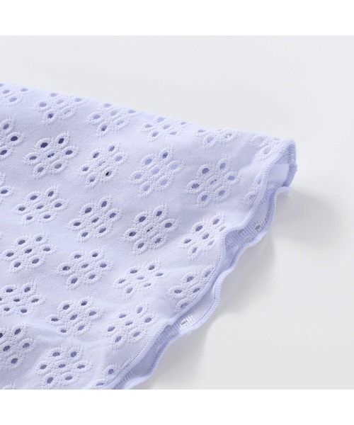 SLAP SLIP（スラップスリップ）の「袖フリル花柄スカートタンキニ型スイムウェア(90~130cm)（水着・キッズ・ブルー/ホワイト・90cm/100cm/110cm/120cm/130cm）」の10枚目の写真