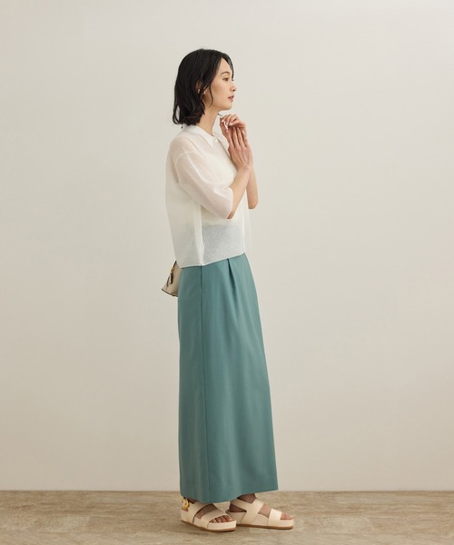 ROPE'(ロペ)の「スプリットレザーフットベッドサンダル(サンダル・レディース・ブラック/ベージュ・37/36.5/36/37.5)」の14枚目の写真