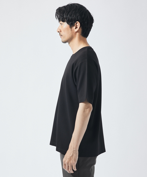 ABAHOUSE GRAY(アバハウスグレイ)の「【CITY】刺繍 ポンチ 半袖Tシャツ(Tシャツ/カットソー・メンズ・ホワイト/ブラック/ネイビー/グリーン/グレイッシュブルー・46/48)」の8枚目の写真