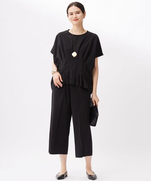 自由区(ジユウク)の「ハイカウントモクロディ パンツ(その他パンツ・レディース・ブラック系/ダルブルー系/レッド系・32)」の17枚目の写真
