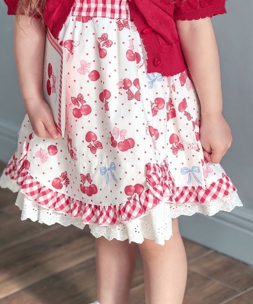 ✨美品✨【クーラクール】いちごワンピースෆ‪チュニックセット90cm ✨美品✨【クーラクール】いちごワンピースෆ‪チュニックセット90cm‬