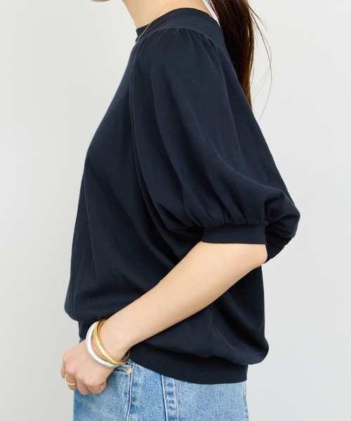 ニット・セーター gathered sleeves knit MENS/トップス/ニット/セーター(並び順：新着順)｜THE TOKYO
