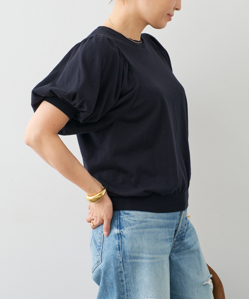 ニット・セーター gathered sleeves knit MENS/トップス/ニット/セーター(並び順：新着順)｜THE TOKYO