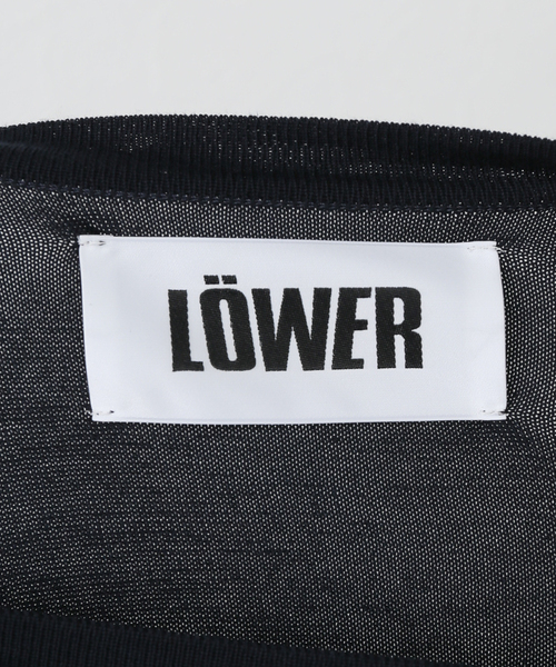 Deuxieme Classe(ドゥーズィエムクラス)の「【LOWER/ローヴァー】18G Gathered Sleeve Top(ニット/セーター・レディース・ネイビー・FREE)」の15枚目の写真