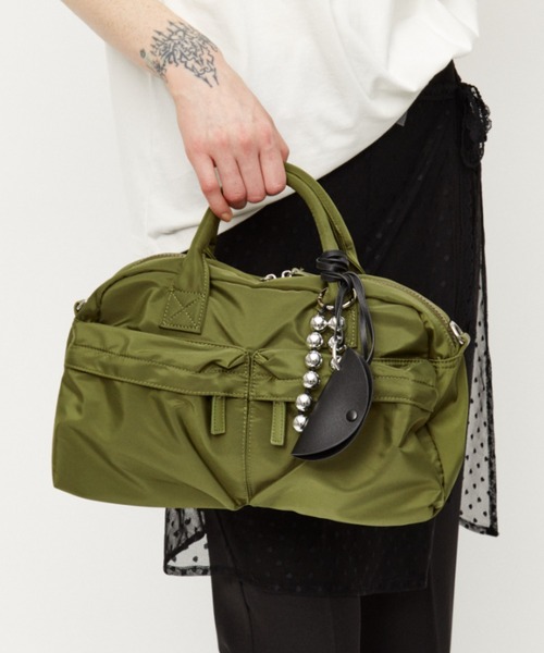 Auntie Rosa Holiday（アンティローザホリデー）の「マルチポケットクロスバッグ（ショルダーバッグ・レディース・カーキ/ブラック・FREE）」の20枚目の写真