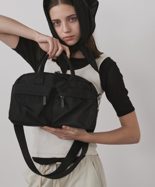 【24AW】ポケット クロス バッグ POCKET CROSS BAG ブラック SAN SAN GEAR - 【24AW】ポケット クロス バッグ / POCKET CROSS