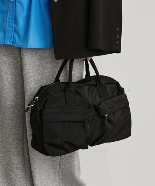 【24AW】ポケット クロス バッグ POCKET CROSS BAG ブラック SAN SAN GEAR - 【24AW】ポケット クロス バッグ / POCKET CROSS