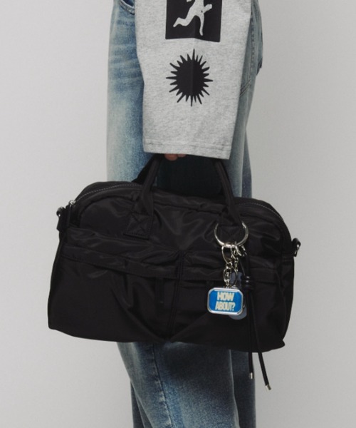 Auntie Rosa Holiday（アンティローザホリデー）の「マルチポケットクロスバッグ（ショルダーバッグ・レディース・カーキ/ブラック・FREE）」の11枚目の写真