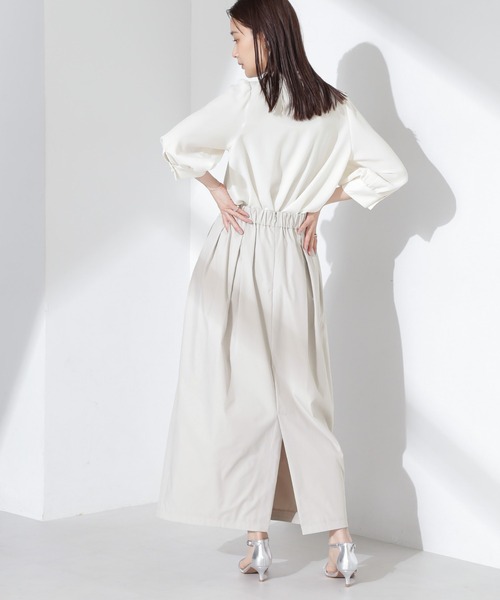 NANO universe（ナノユニバース）の「ボウタイ取り外し可2wayブラウス（シャツ/ブラウス・レディース・ブルー/グリーン系その他4/アイボリー・FREE）」の17枚目の写真