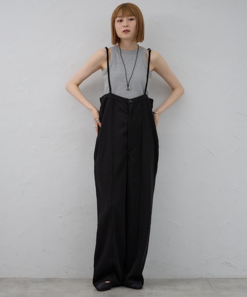 サロペット・オーバーオール・オールインワン gadid anoniem DUDU / BLACK jumpsuit gadid anoniem DUDU / BLACK jumpsuit - サロペット