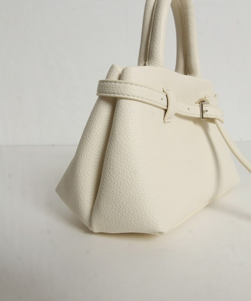 &. NOSTALGIA(アンドドットノスタルジア)の「【ZOZO限定】ベルトミニハンドバッグ(ハンドバッグ・レディース・ブラック/アイボリー・FREE)」の14枚目の写真