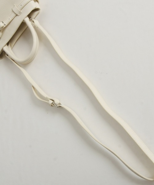 &. NOSTALGIA(アンドドットノスタルジア)の「【ZOZO限定】ベルトミニハンドバッグ(ハンドバッグ・レディース・ブラック/アイボリー・FREE)」の19枚目の写真