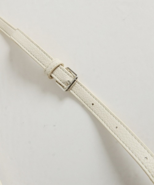 &. NOSTALGIA(アンドドットノスタルジア)の「【ZOZO限定】ベルトミニハンドバッグ(ハンドバッグ・レディース・ブラック/アイボリー・FREE)」の20枚目の写真