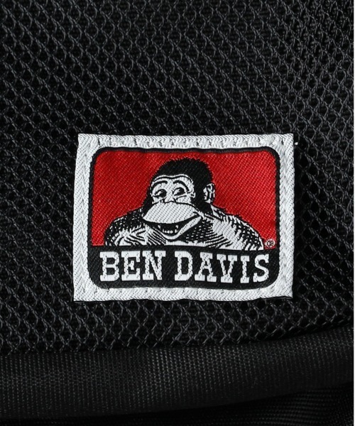 Right-on(ライトオン)の「BEN DAVIS(ベンデイビス)「MESH XL-PACK CL 」バックパック/30L(バックパック/リュック・メンズ・ブラック・ONE SIZE)」の8枚目の写真