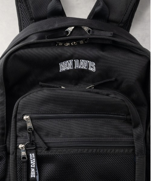 Right-on(ライトオン)の「BEN DAVIS(ベンデイビス)「MESH XL-PACK CL 」バックパック/30L(バックパック/リュック・メンズ・ブラック・ONE SIZE)」の7枚目の写真