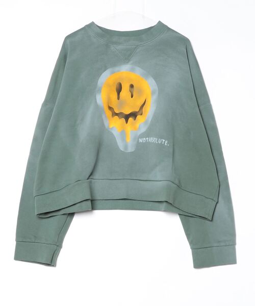 DISCOVERED（ディスカバード）の「【ZOZO限定】SUNBURN NICONICO SWEAT（スウェット・メンズ・グリーン/ブルー/ブラック/ホワイト・LARGE/SMALL）」の4枚目の写真