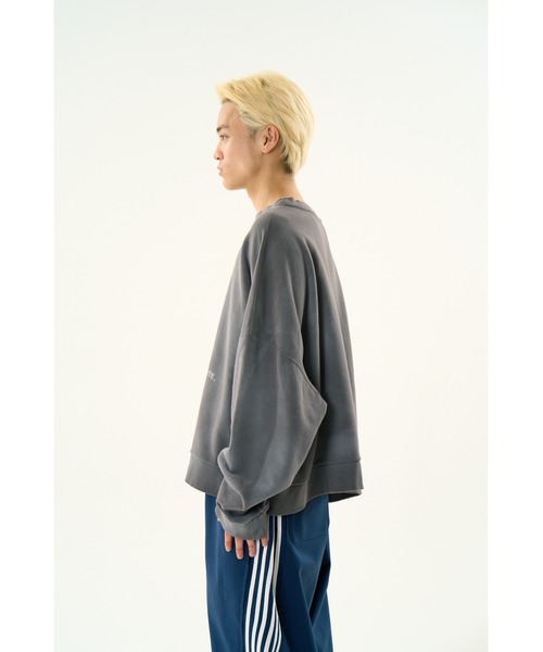 DISCOVERED（ディスカバード）の「【ZOZO限定】SUNBURN NICONICO SWEAT（スウェット・メンズ・グリーン/ブルー/ブラック/ホワイト・LARGE/SMALL）」の5枚目の写真